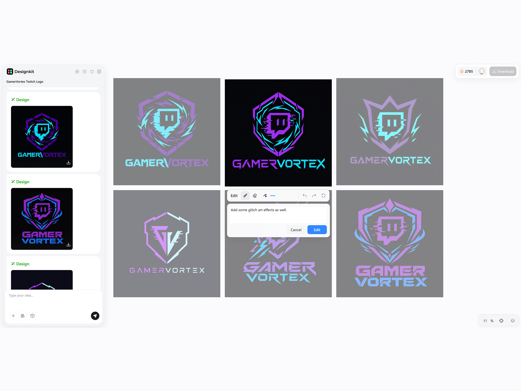 Generate Logo Concepts