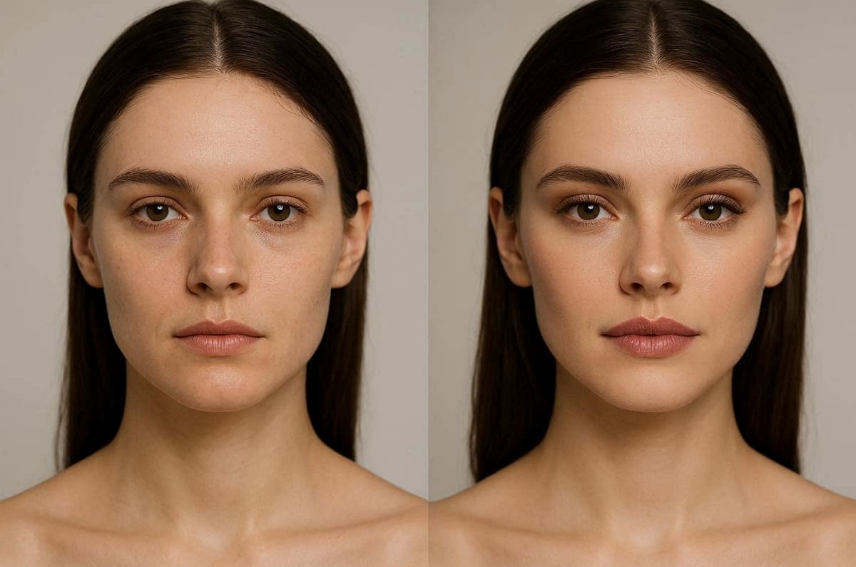 virtual makeup try on