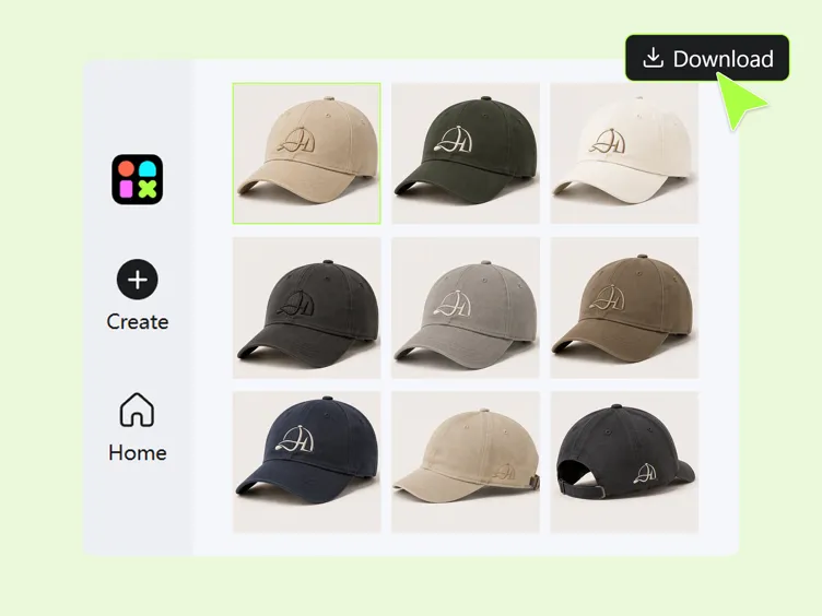 Compare Concepts and Export Mockups