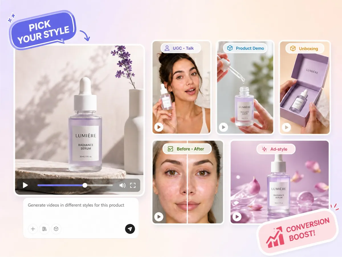 Buat Berbagai Gaya Iklan Video Sesuai Kebutuhan Anda