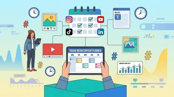 social media content planner