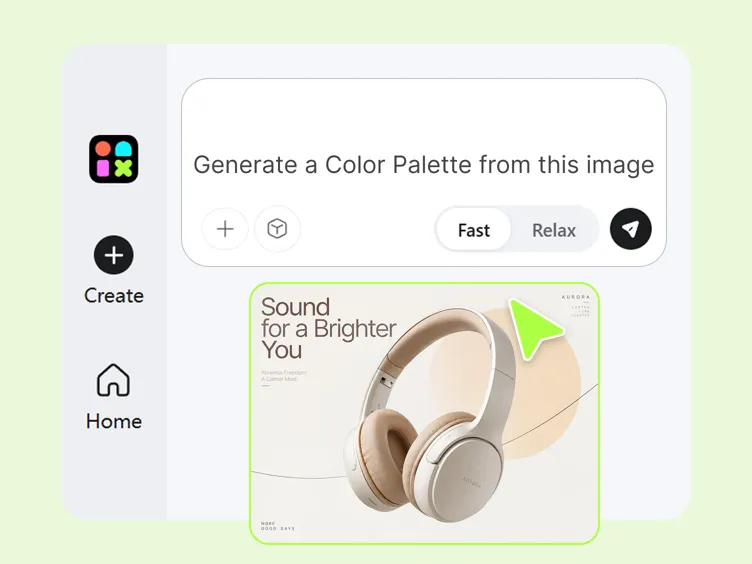 Start With an Image or Color Description