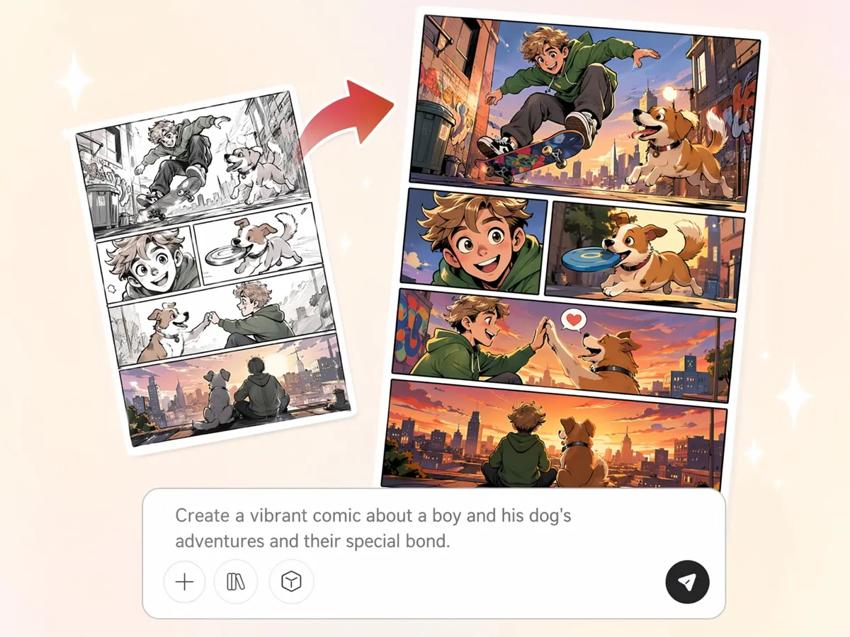 Continue Editing Beyond Comic Creation