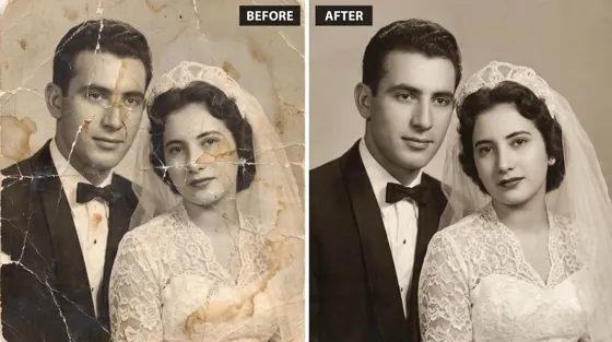 how to restore old photos