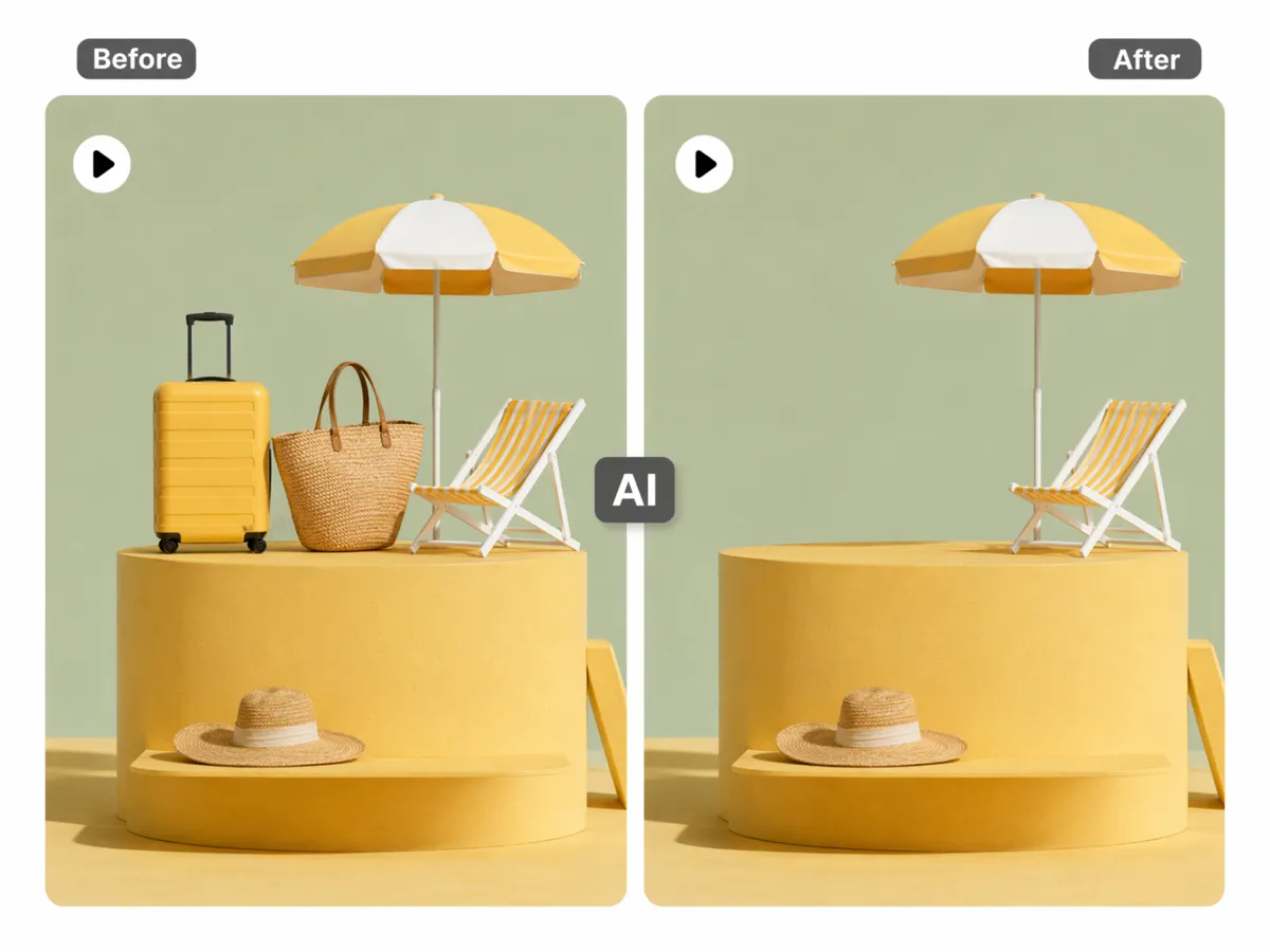 Remove Moving Objects With Smart Tracking