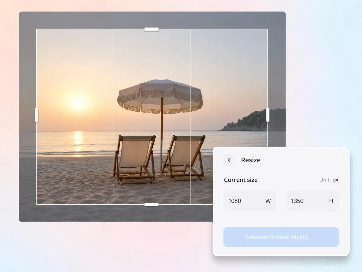 Create Feed Ready Visuals
