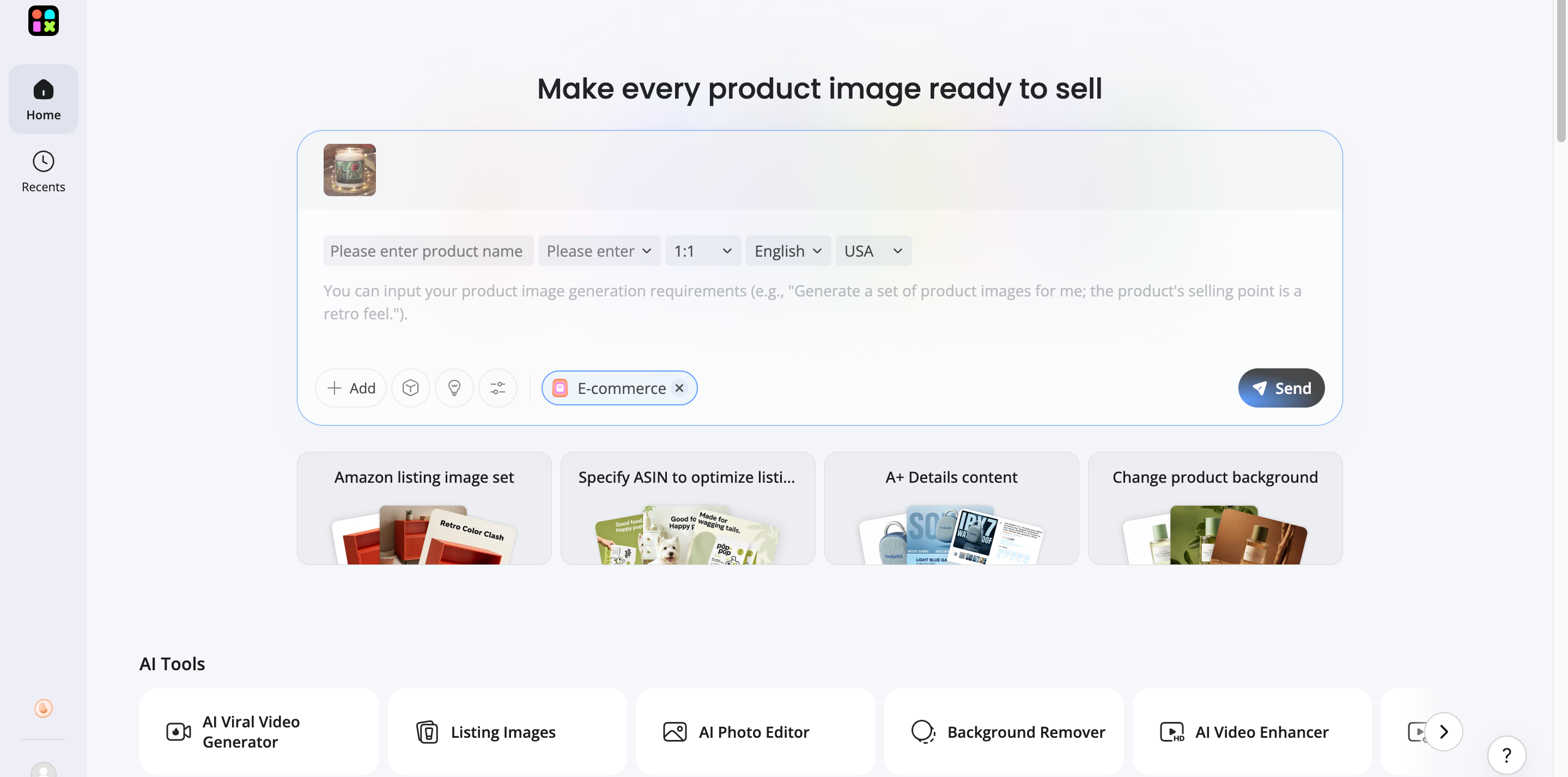 Upload Your Product Photo