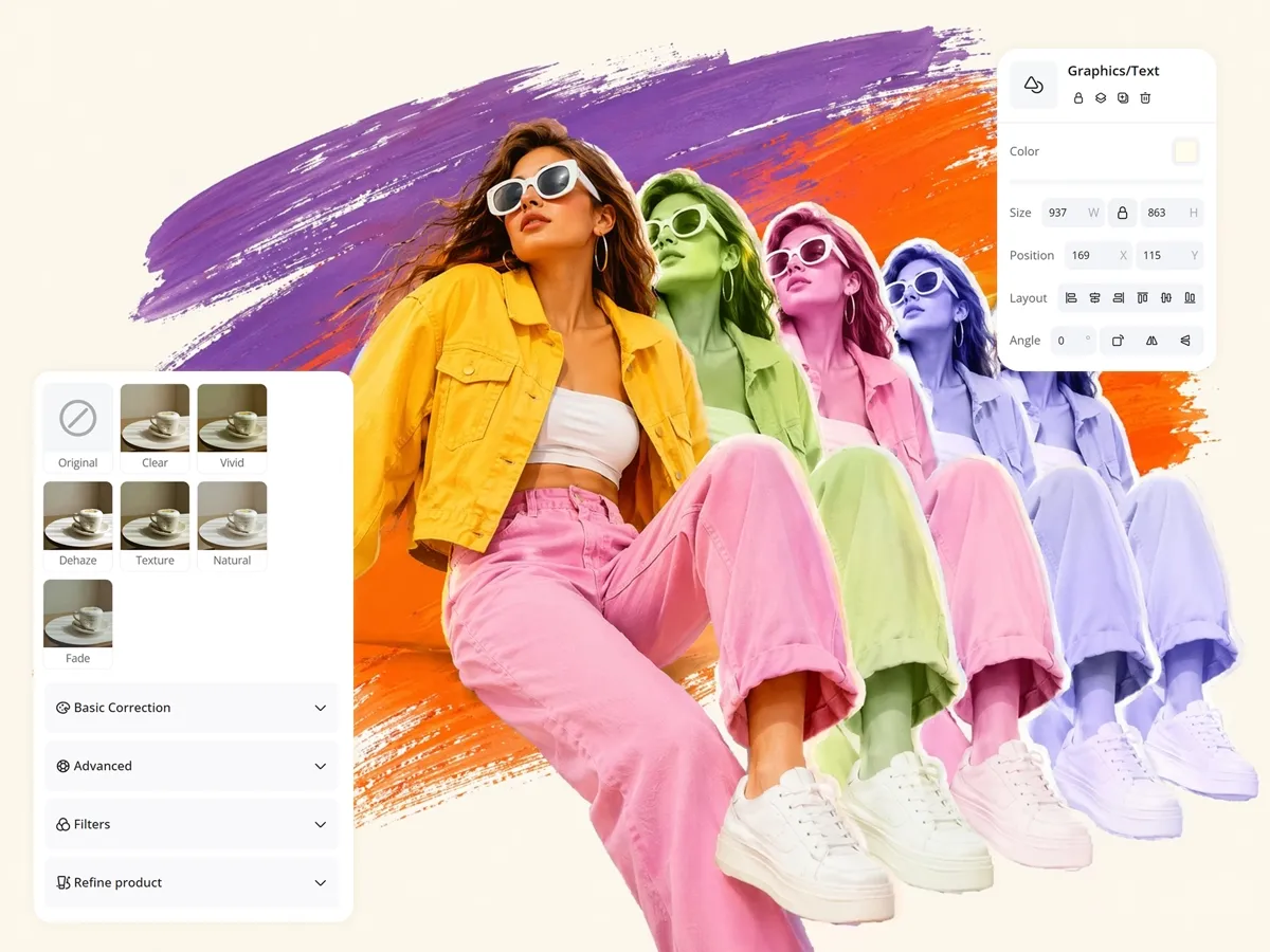Mask, Crop, and Extend Layers for a Seamless Fit