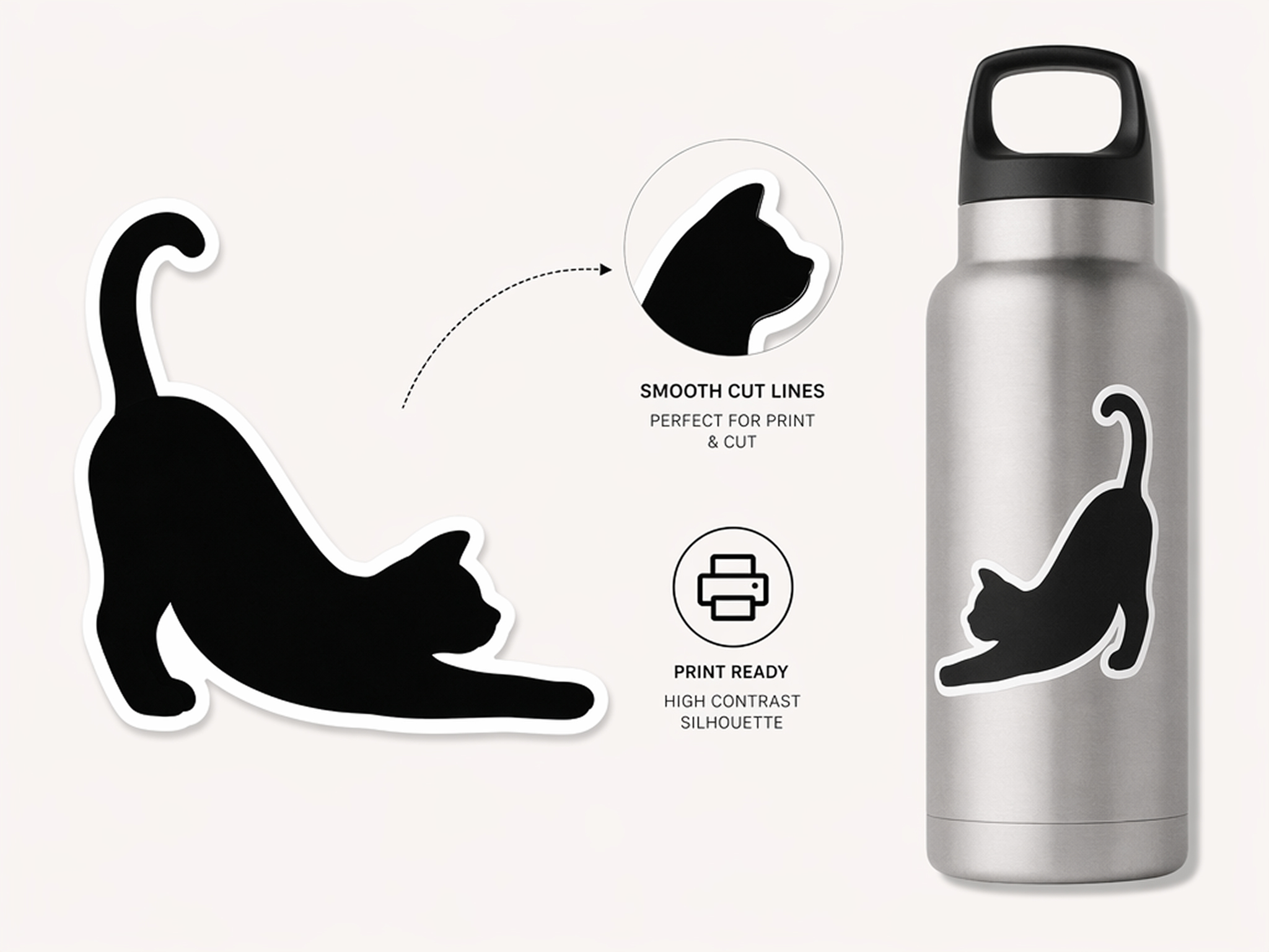 Create Sticker-Ready High-Contrast Graphics