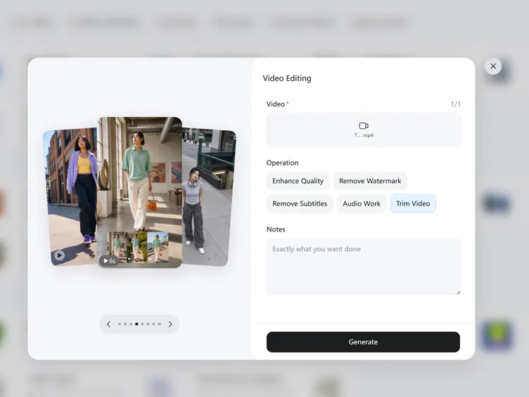 Upload Your Video Content