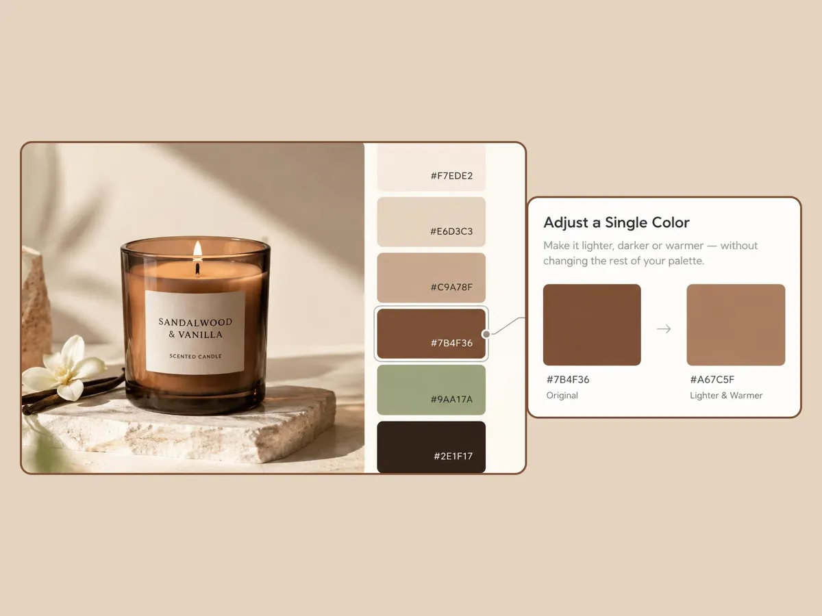 Adjust Individual Colors Without Starting Over