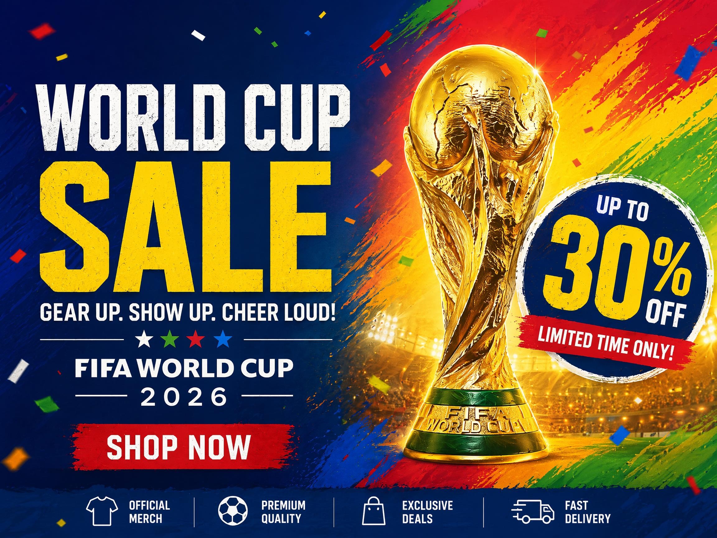 World Cup Promotional Banner Image