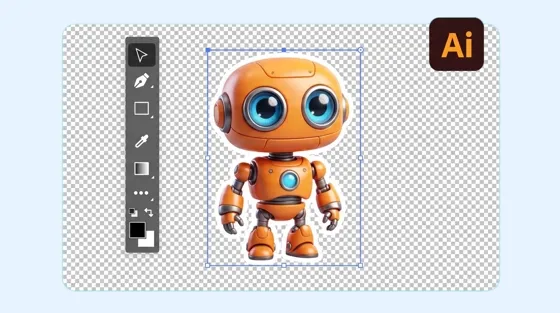 how to remove a background in illustrator