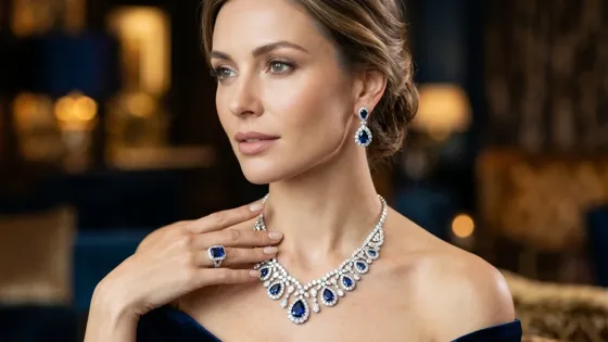 ai model wearing jewelry guide