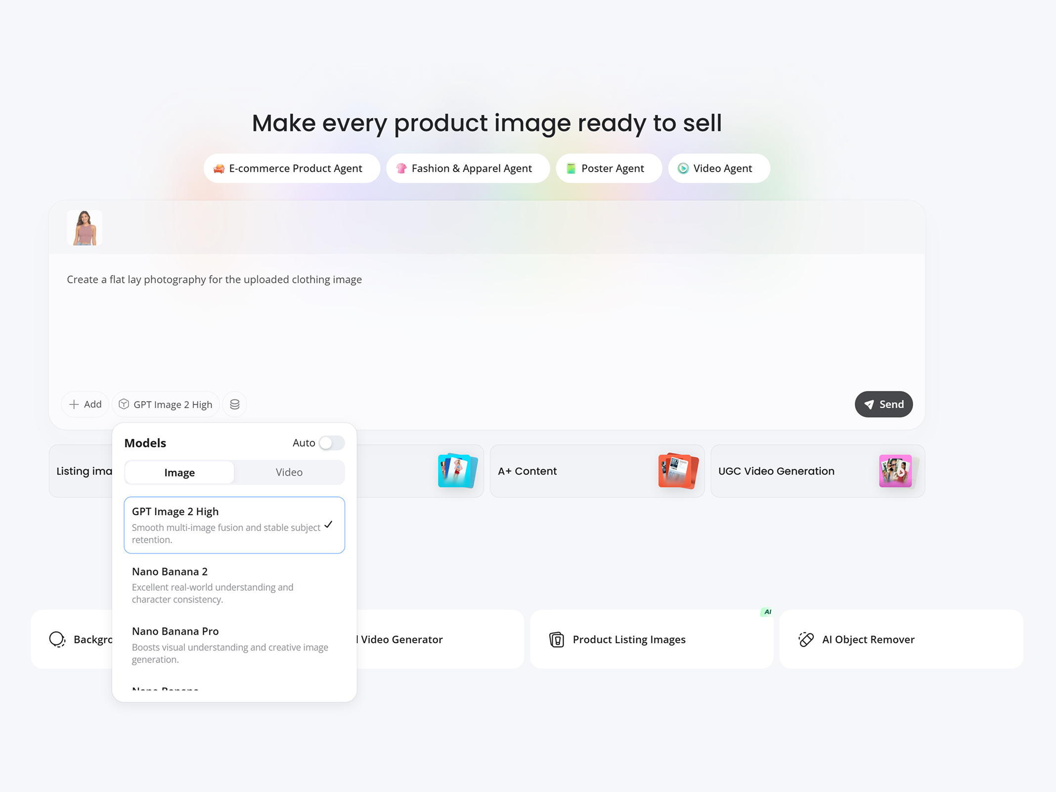  Generate Flat Lay Product Photos