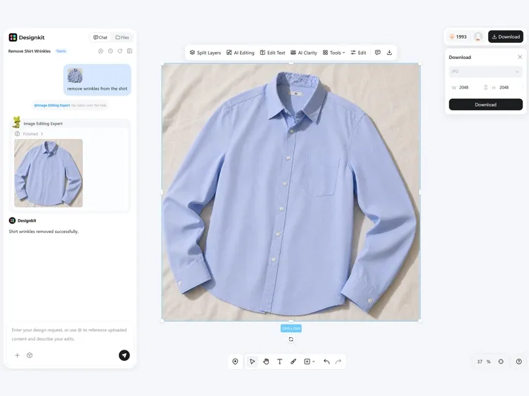 Review and Export the Result