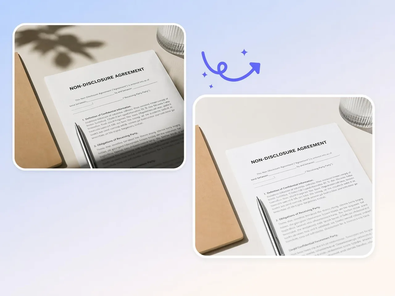 Readable Scans Without the Phone Shadow