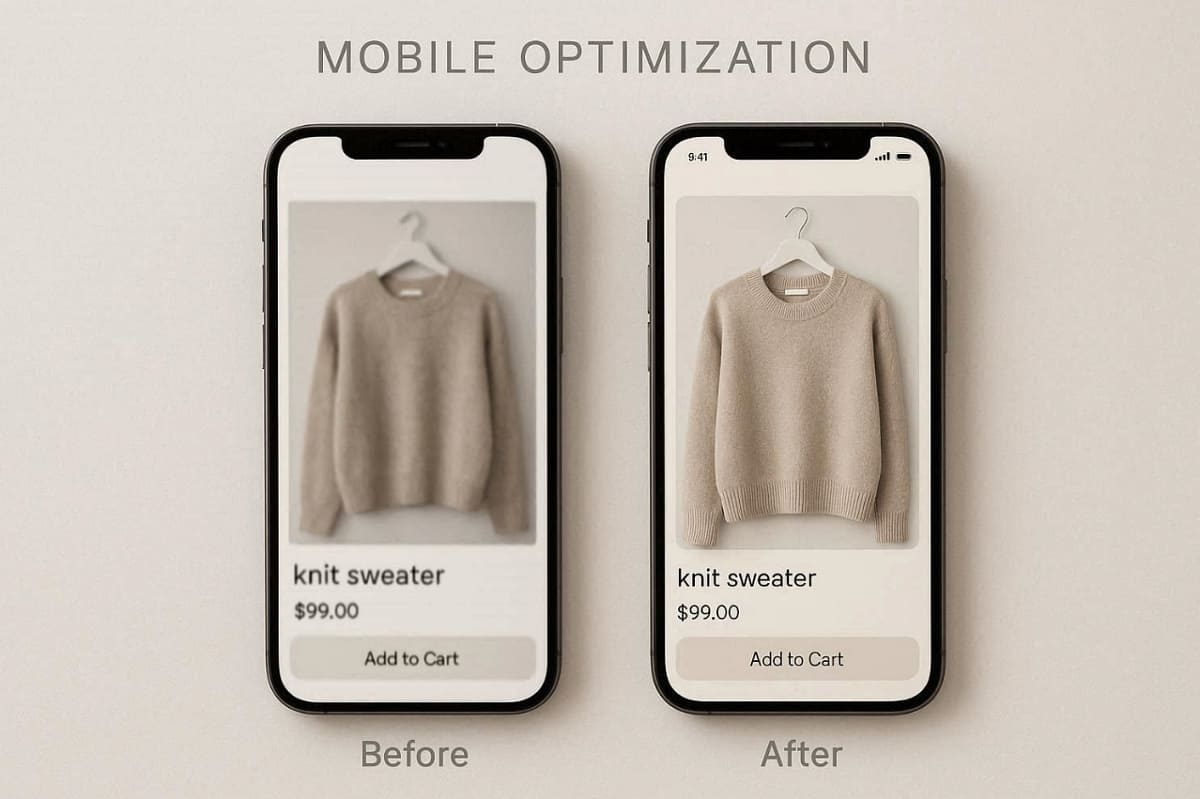 optimized product images for mobile
