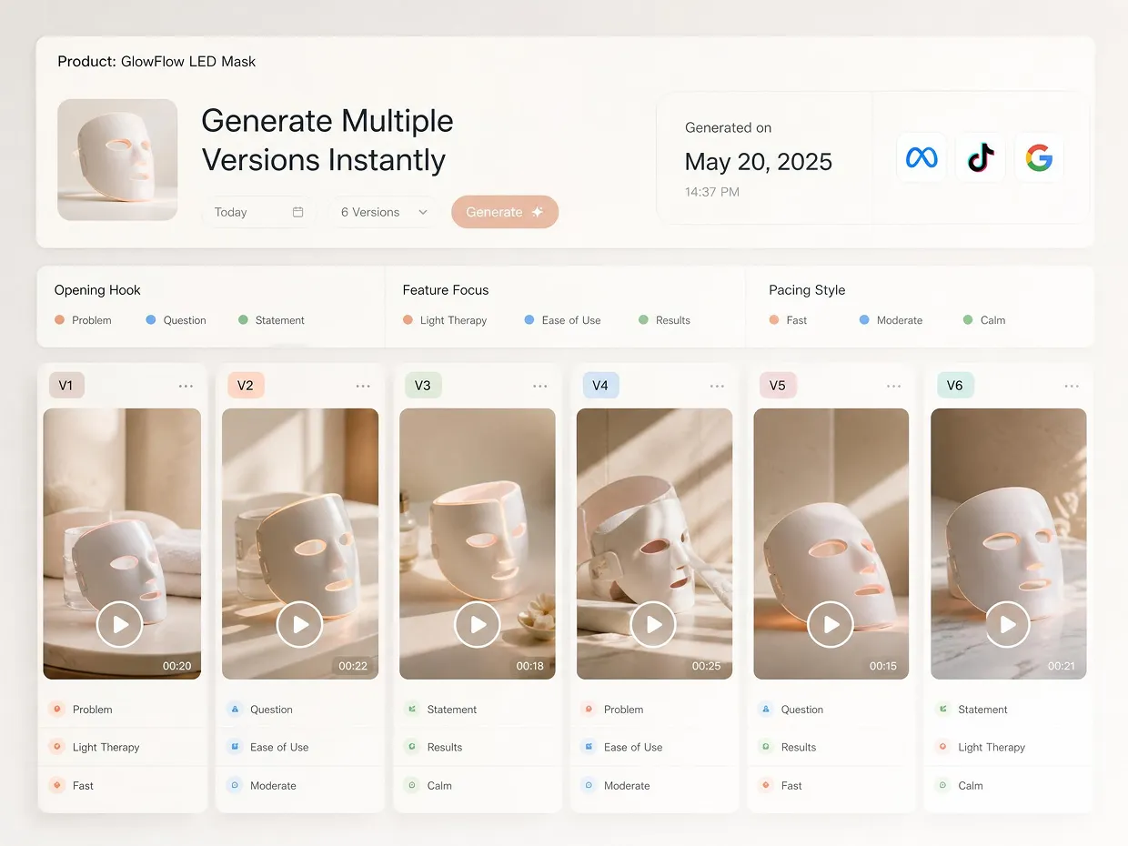 product demo video for Performance Marketing