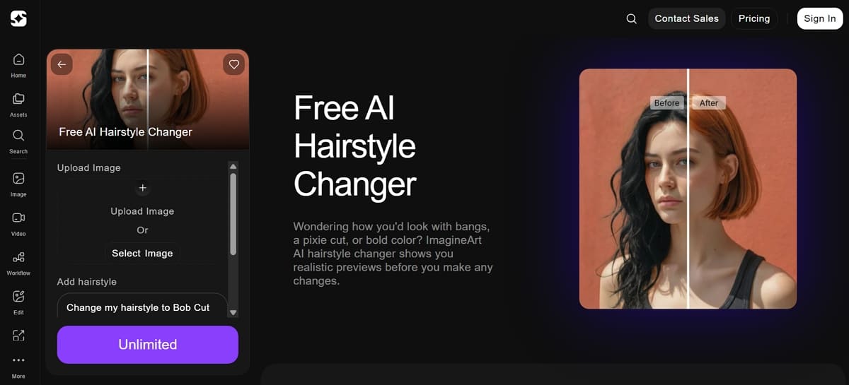 imageart hairstyle changer tool imageart hairstyle changer tool