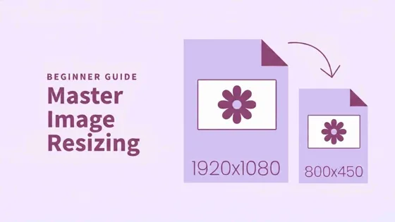 how to resize an image
