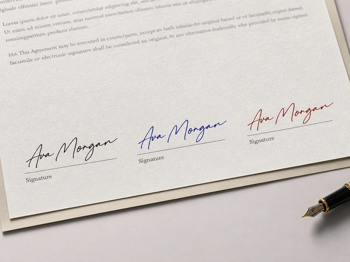 Customize Ink Color to Match Any Document