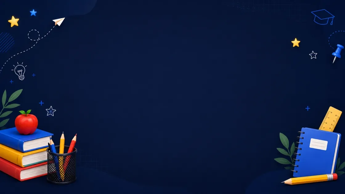 school poster generator background