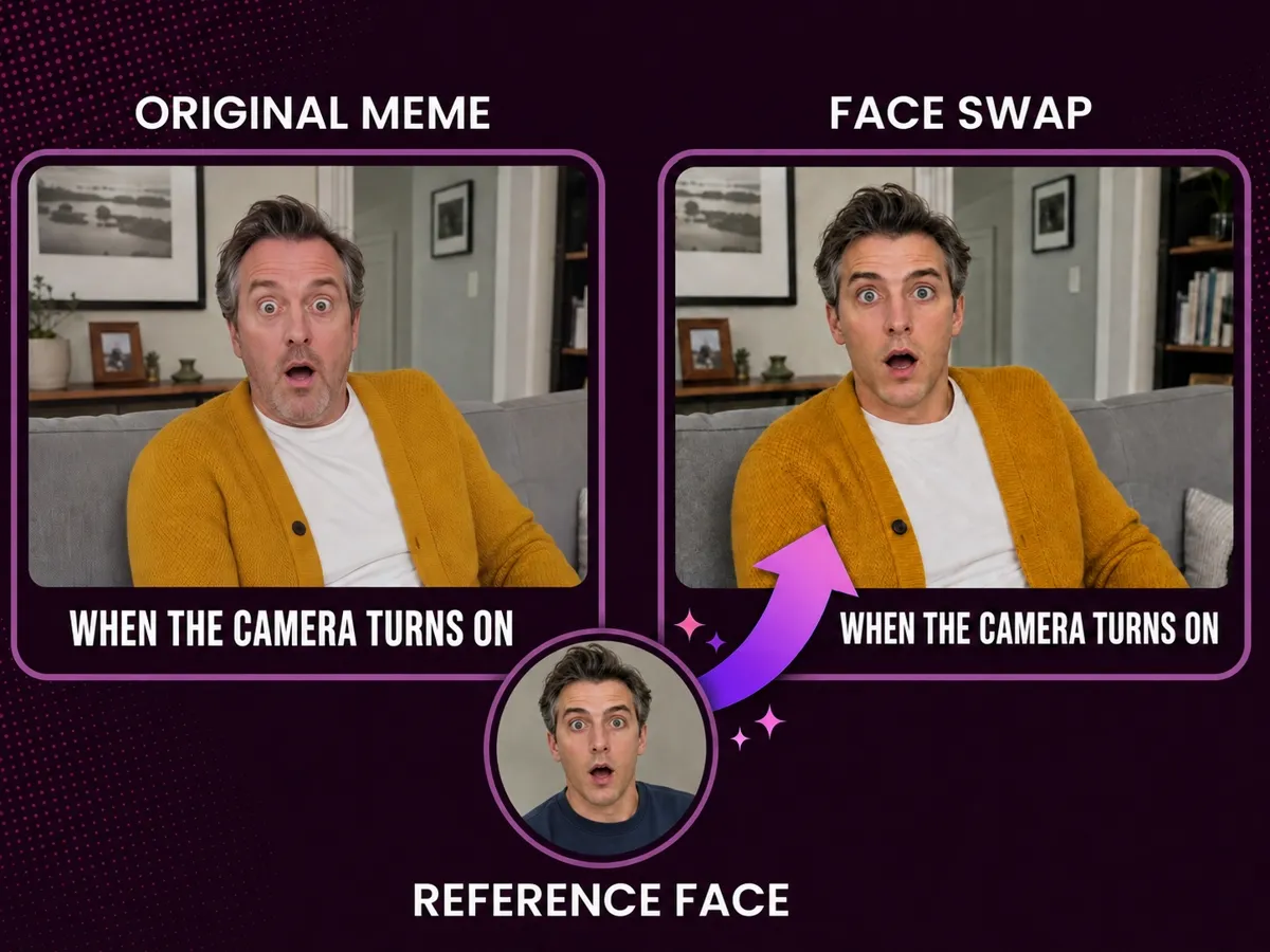 Put a Familiar Face Into a Meme