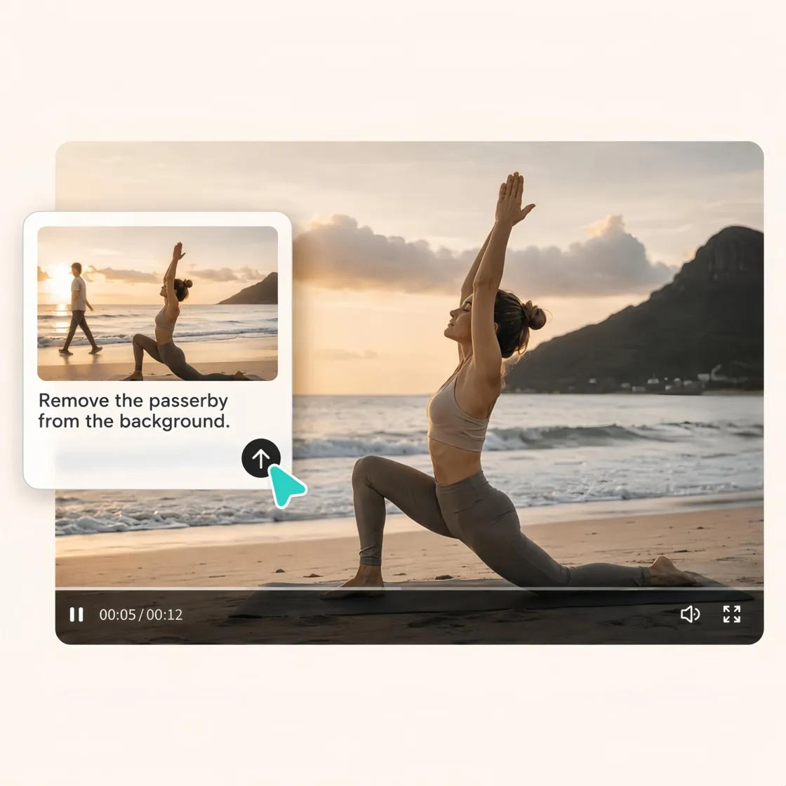 remove object from video