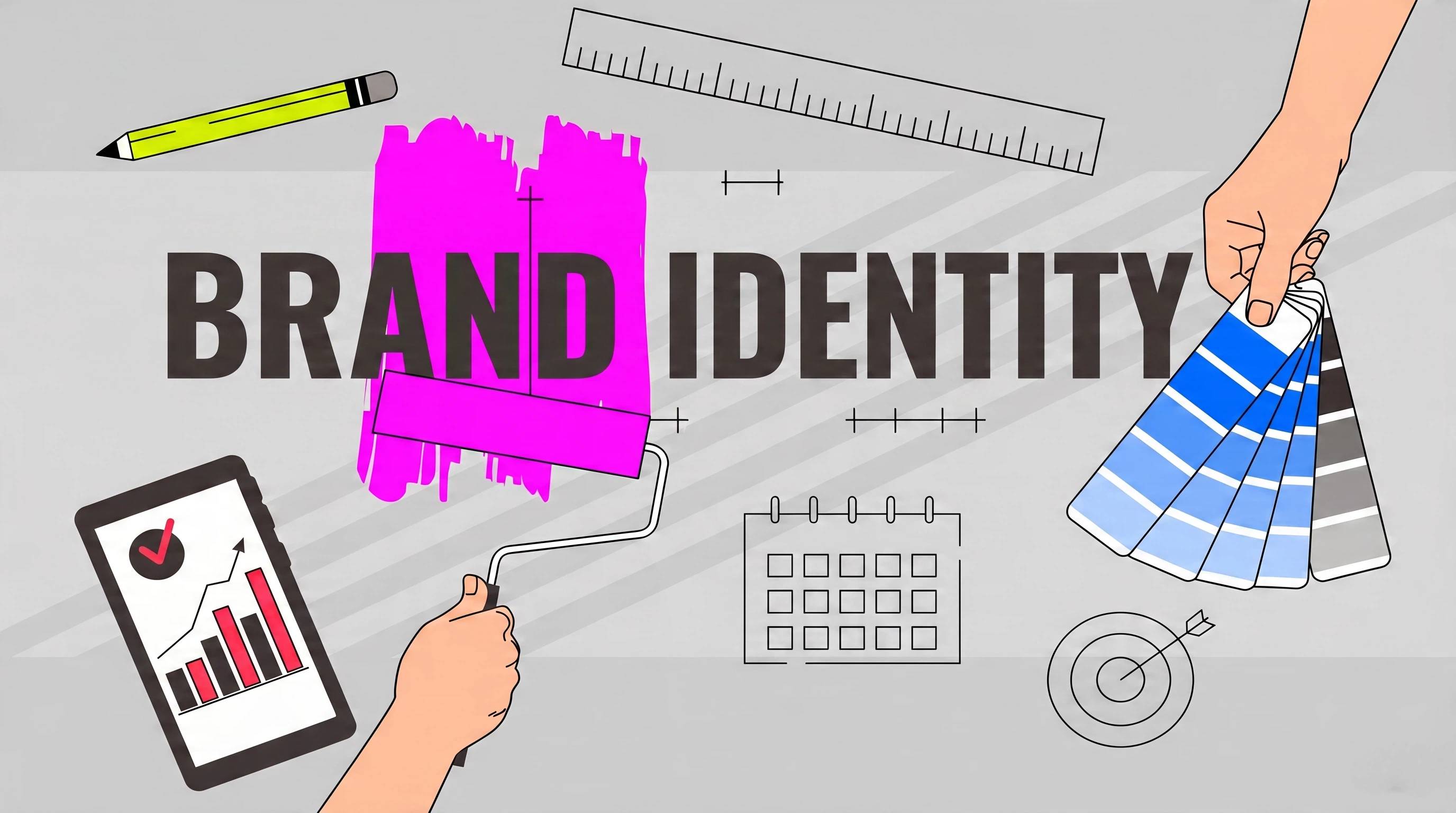 The definition of brand identity