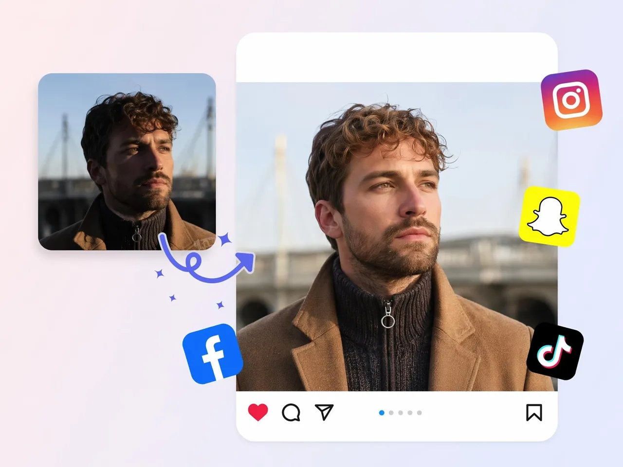 Fix lighting for better social posts across platforms