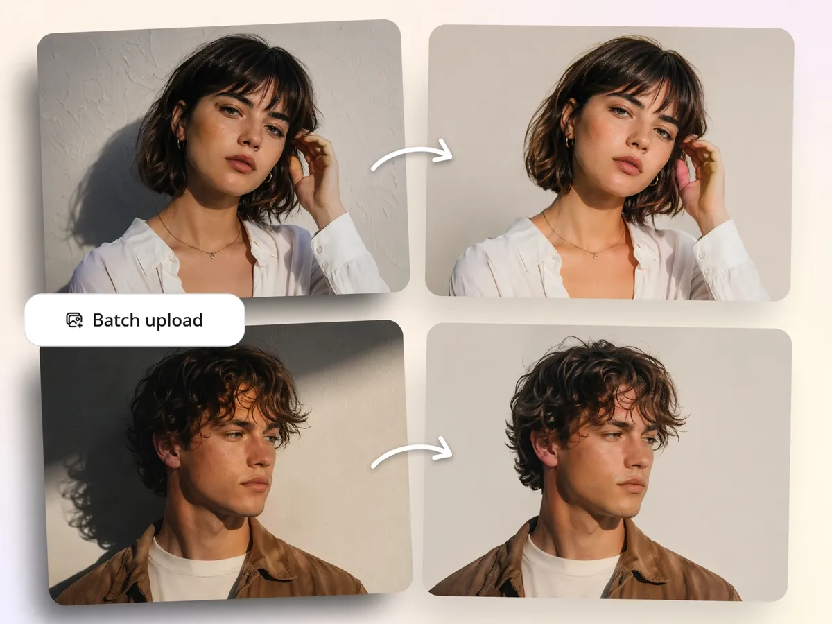 Batch Remove Image Shadows in Seconds