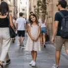 remove people from photo sample