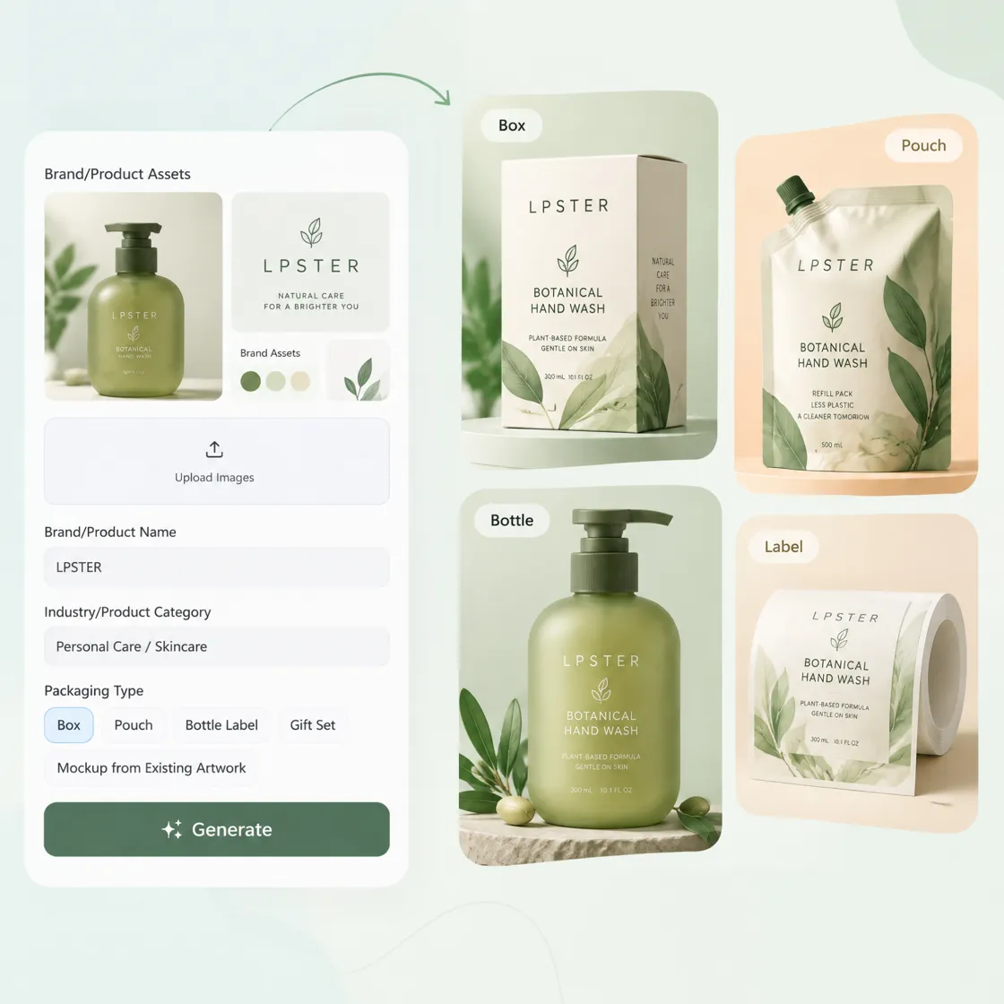 Turn Product Ideas Into Packaging Designs With AI