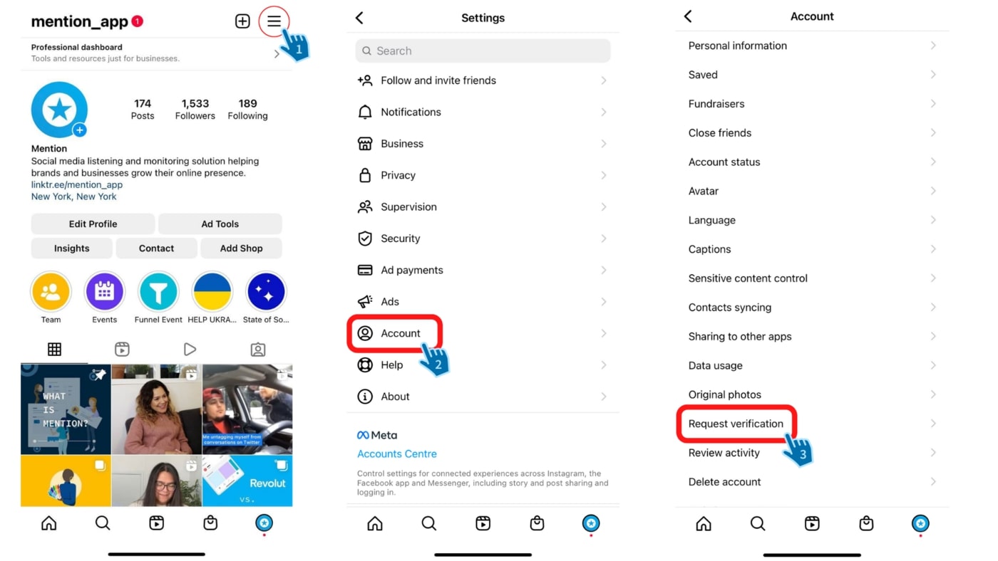 Apply for Instagram Verification