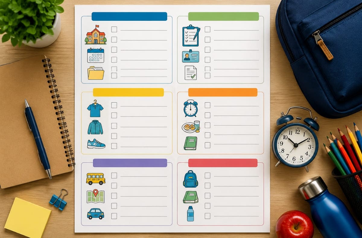 back to school checklist back to school checklist