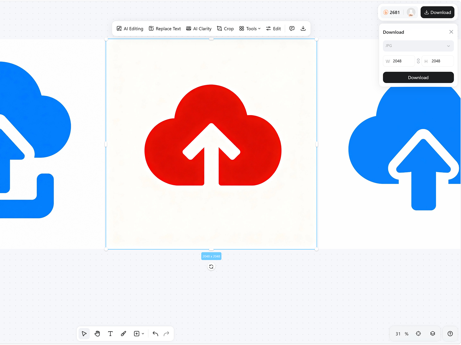 Refine and Download