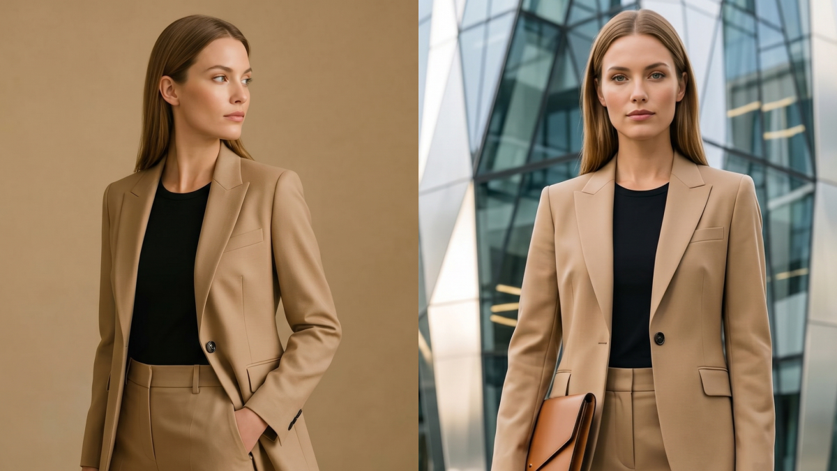 Compare ai fashion models with real models Compare ai fashion models with real models