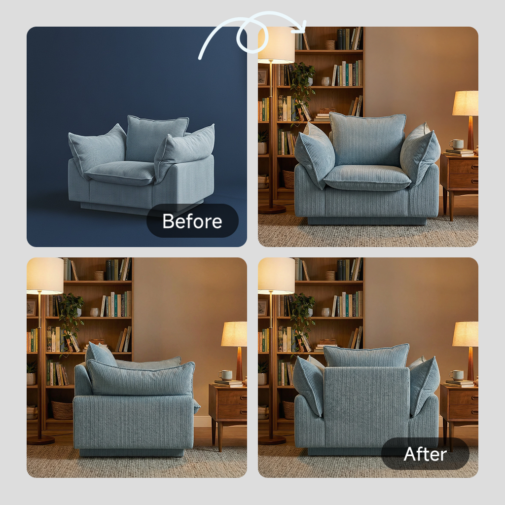 lifestyle product listing images