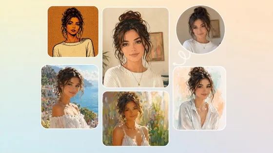 Apply AI filters to photos