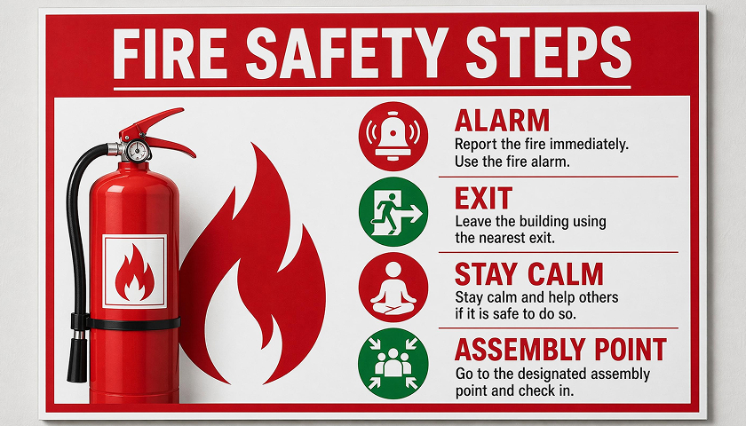 Fire Safety Poster