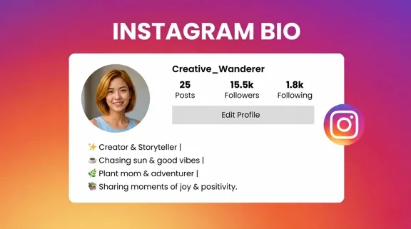 how to write a bio for instagram