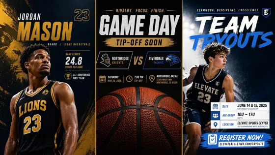 AI Generated Sport Poster