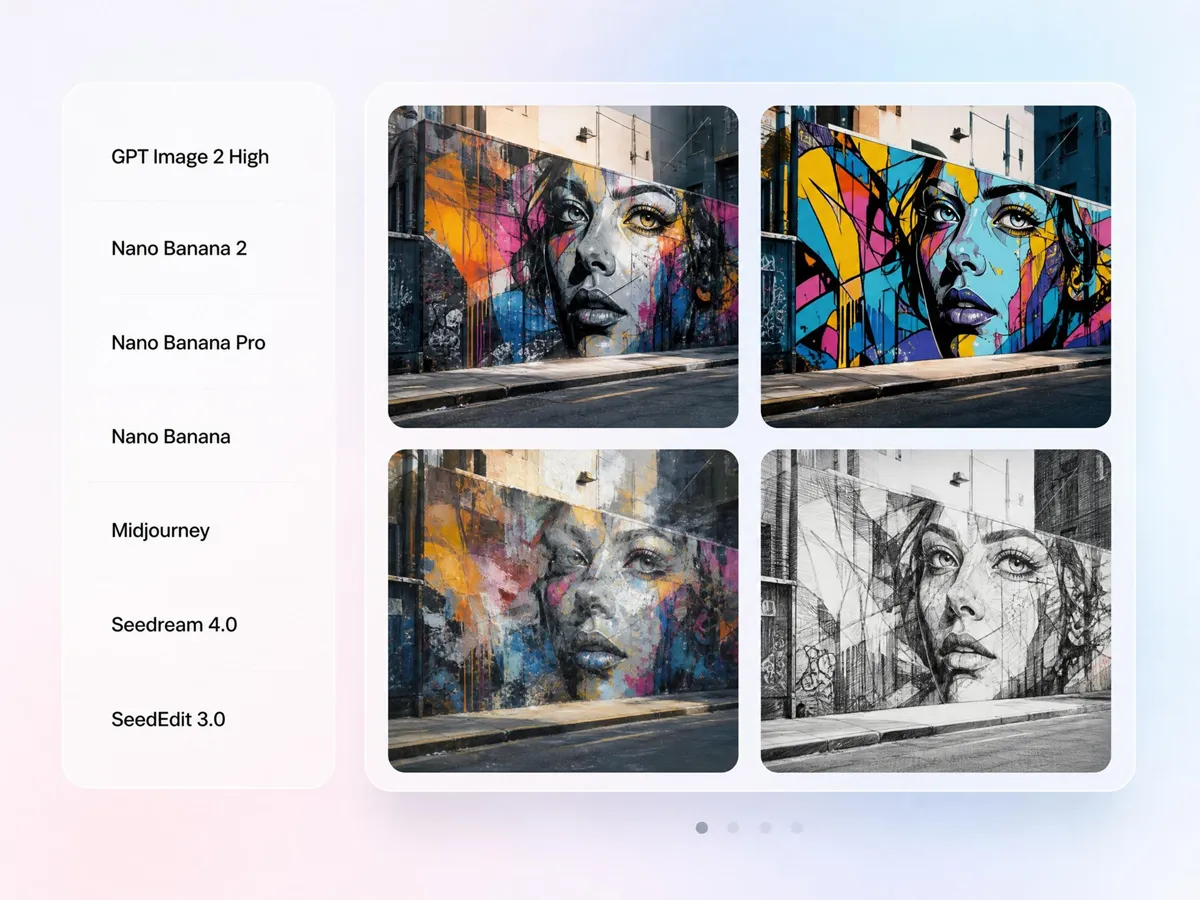 Create Graffiti Using Multiple AI Models