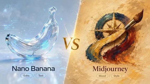 Translucent Banana And Journey Motif