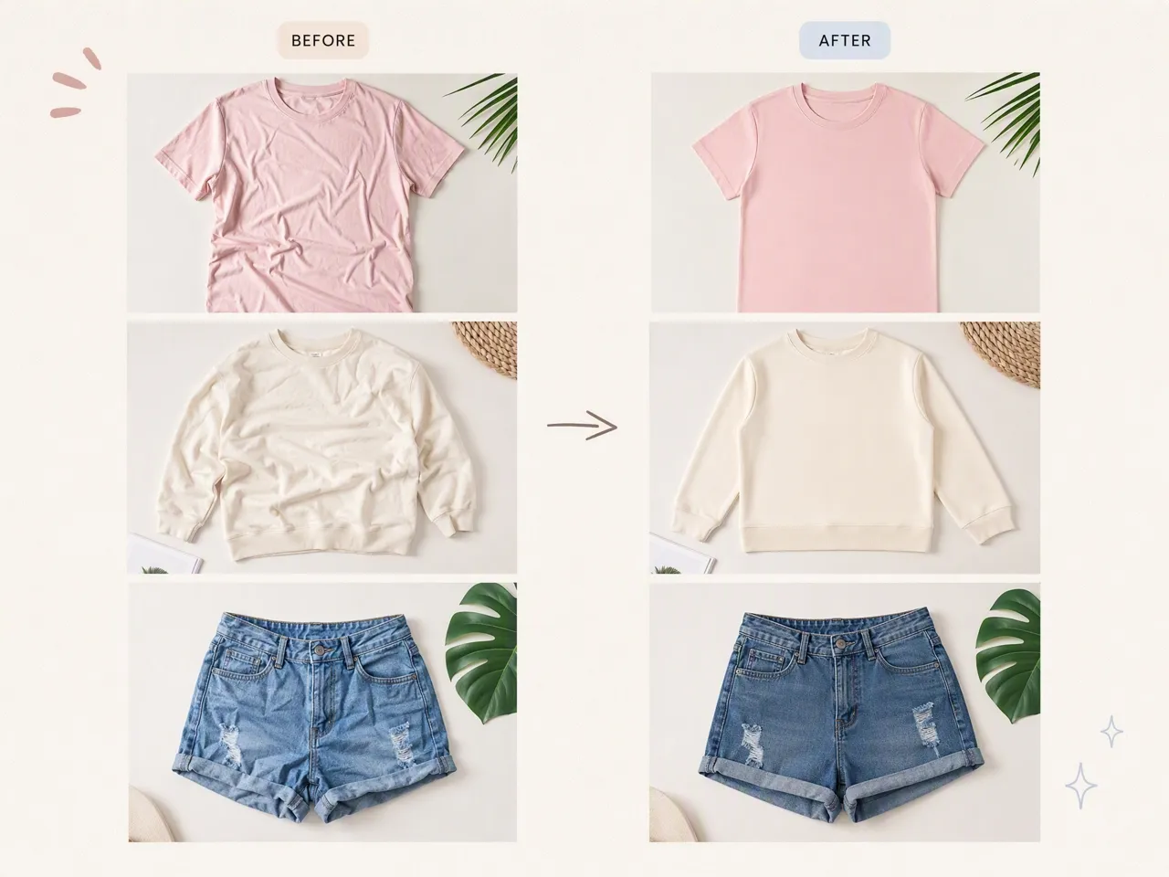 Refine Clothing Details After Fashion Shoots