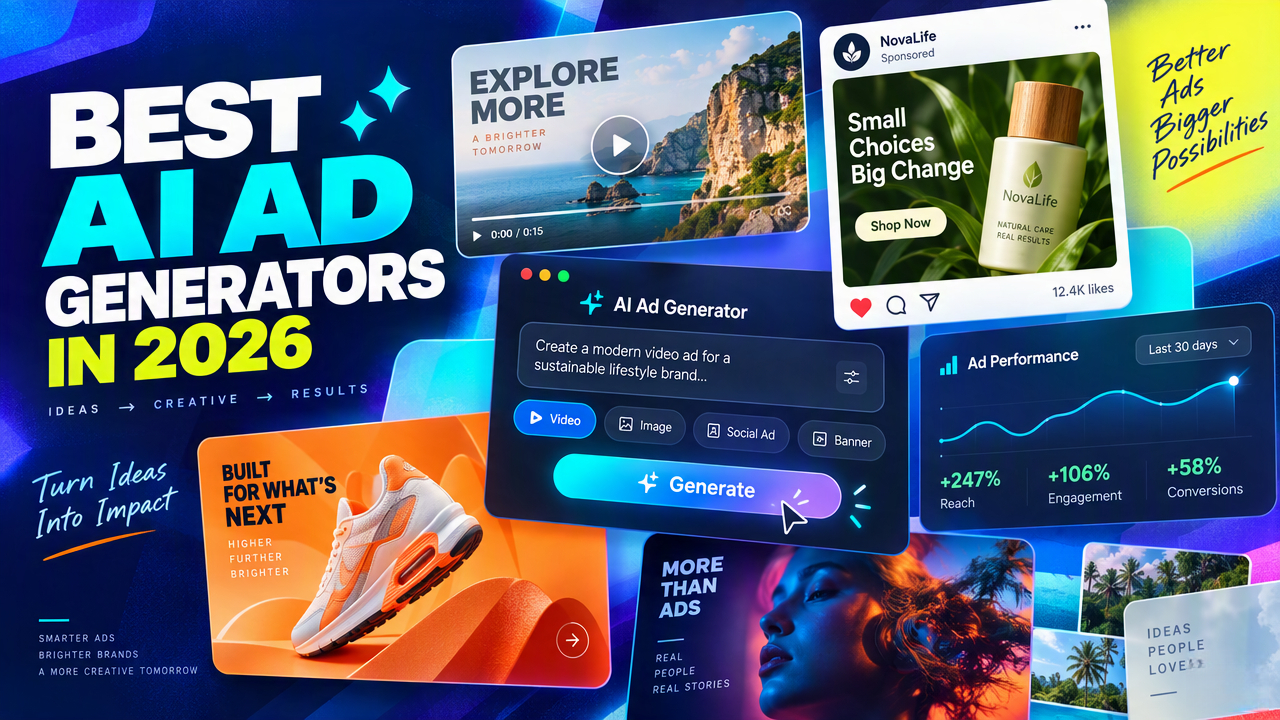 Best AI Ad Generators in 2026: 10 Tools Compared