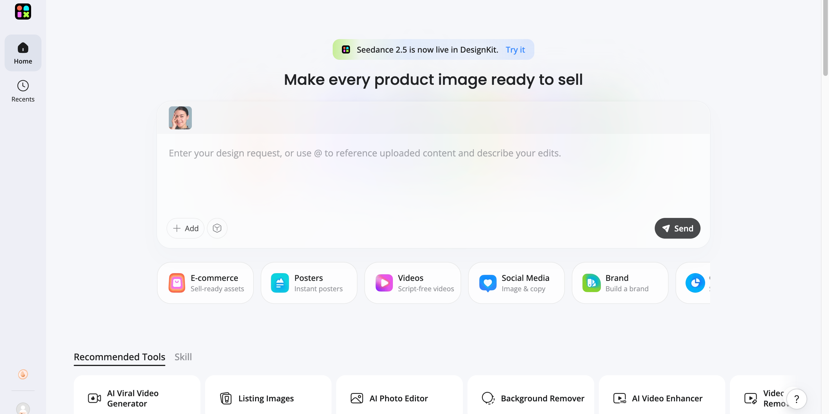 How to Create a Profile Picture with Designkit Upload Your Photo