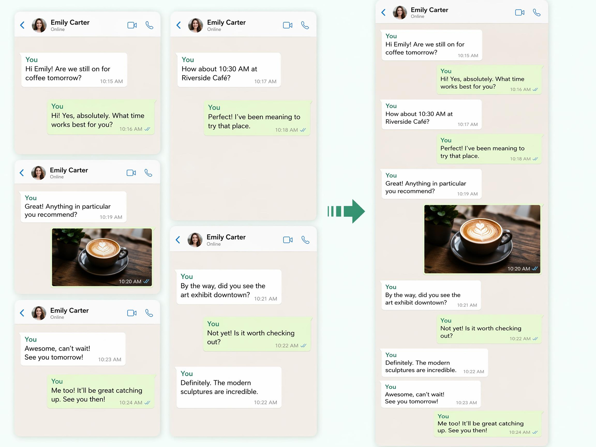 Stack Screenshots Into One Long Image