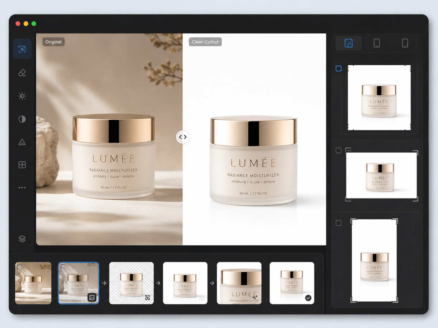 Prepare Cleaner Ecommerce Photos